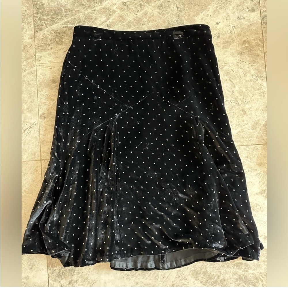 Marc Jacobs vintage (2000’s) silk and velvet skirt